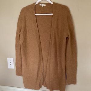 Madewell Wool Alpaca Blend Open Drape Cardigan Sweater Duster Small  Size Small